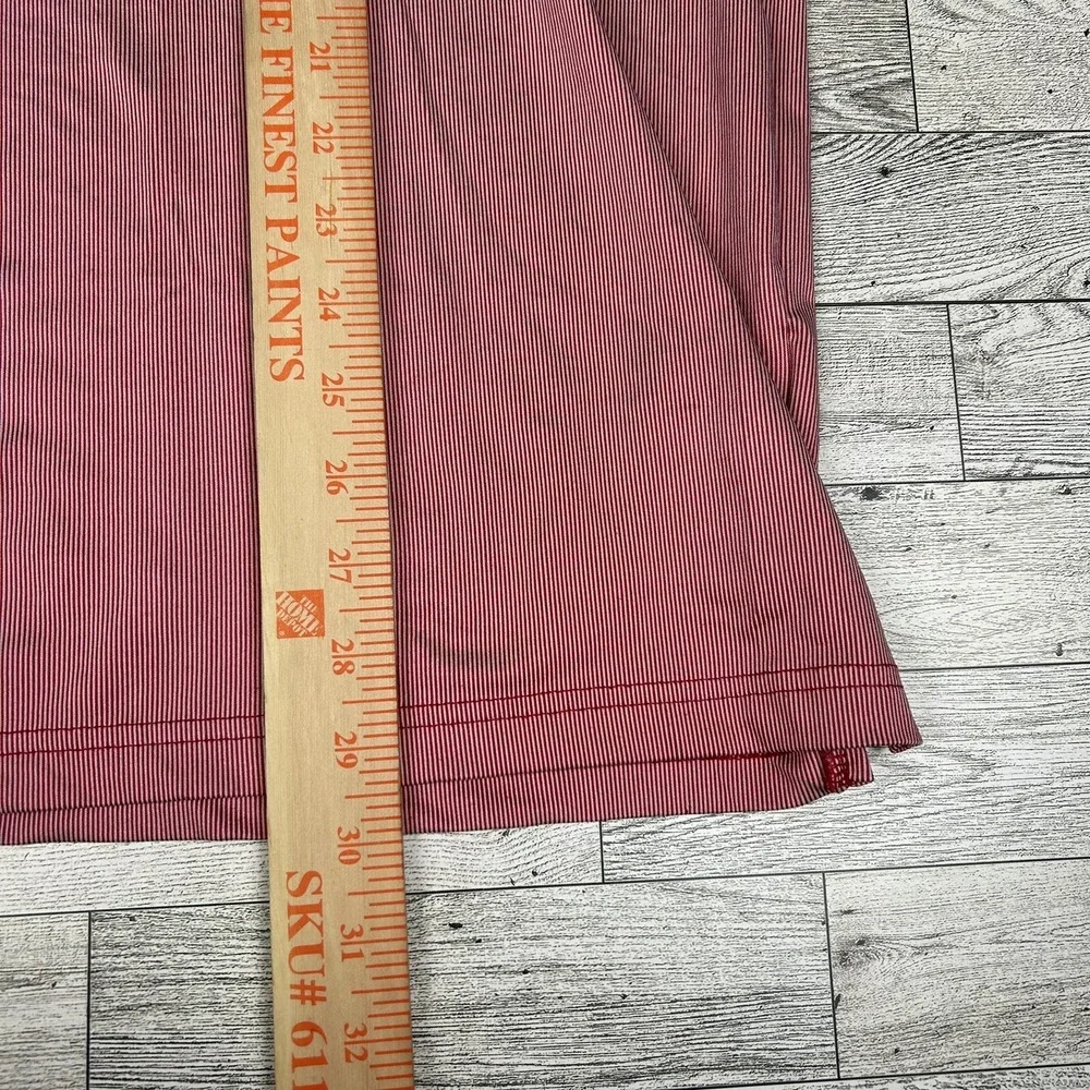 Antigua San Francisco 49ers Shirt Men's Large Red Striped‎ Golf Polo NFL NFC - Picture 5 of 7